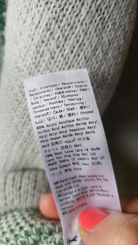 Na-kd sveter s vlnou, l