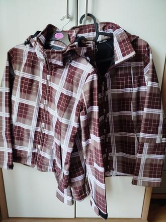 Bunda softshel 140, 158/164, nepremokavá., 140