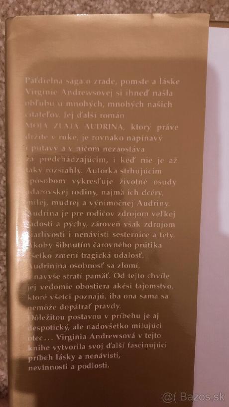 Moja zlatá audrina, 