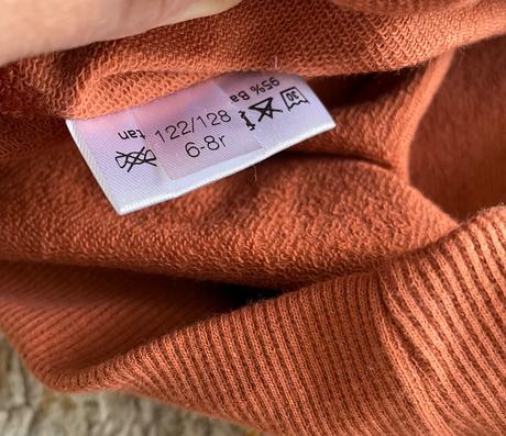 Mikinka foxie, 122 / 128