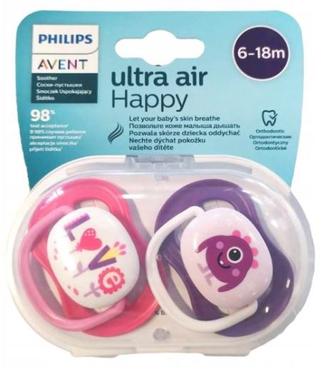 Avent scf080/12 cumlík ultra air 2ks, 6-18m, avent