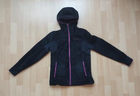 Turistická flisová bunda, decathlon,m