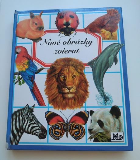 Kniha nové obrázky zvierat,