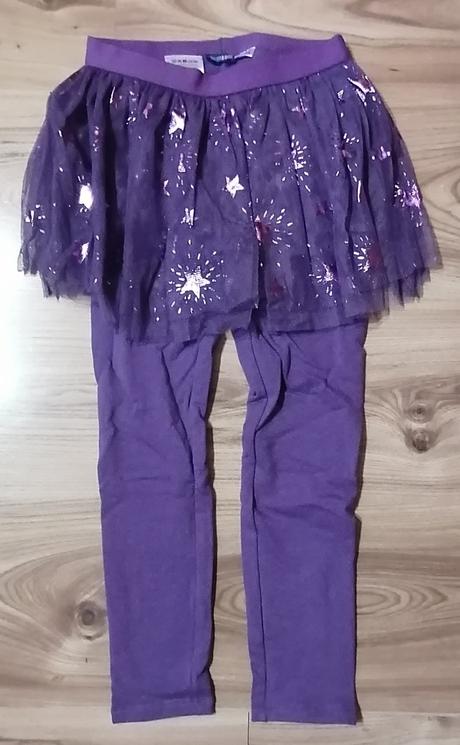 Teplé legíny so sukničkou, lupilu,110 / 116