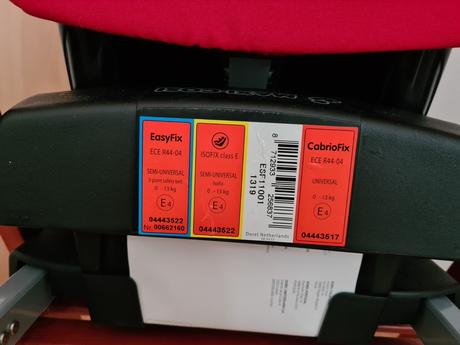 Autosedačka maxi cosi cabriofix + isofix základňa, maxi cosi