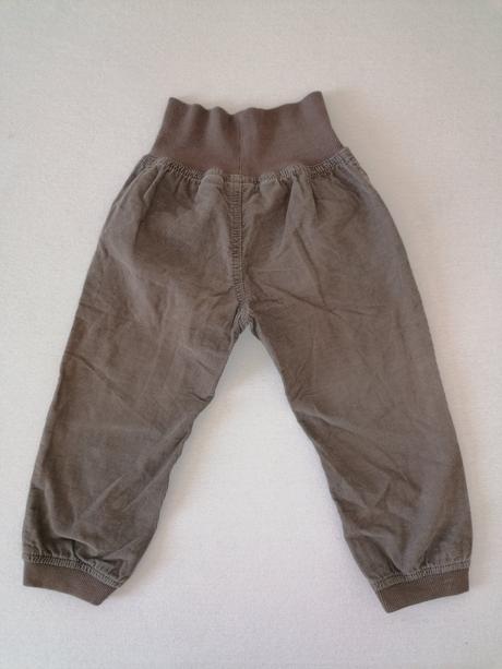 Menčestrové nohavice 92, lupilu,92