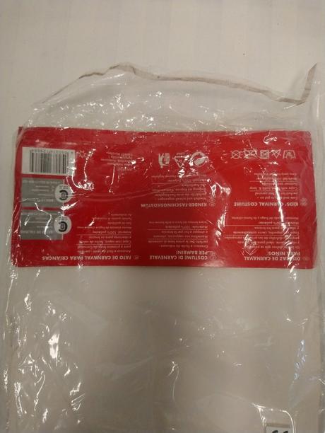 Zamatový kostým pončo lienka, 92-104 cm, 