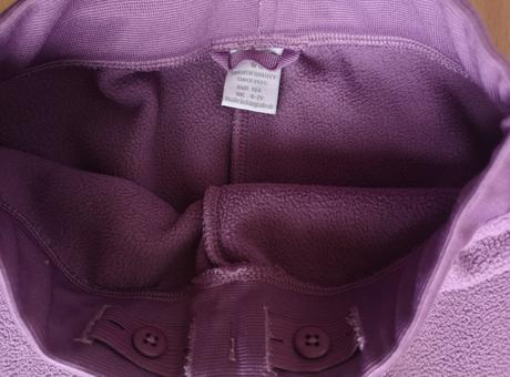 Flísové nohavice fix s reguláciou v páse, lindex,122