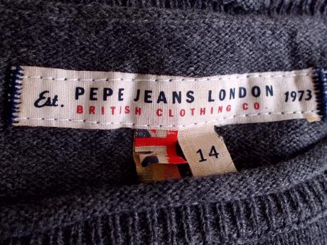 S lakťovkami s kašmírom, pepe jeans,m