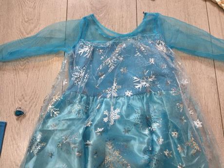 Dievčensky kostym elsa 7-9 rokov, 