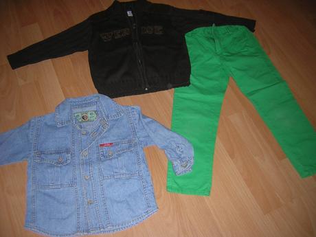 Kvalitné značkové veci vel. 104/110, 104–116