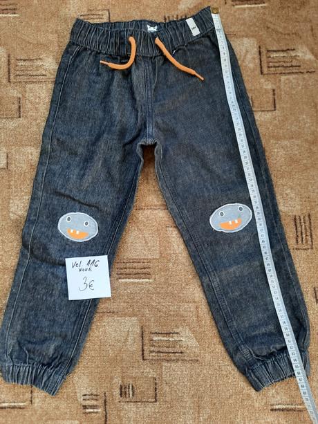 Rifle čierne vel.116, 116