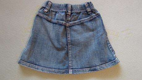 Dievčenská rifľová suknička-86/92, 86