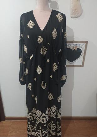 Vyšívané šifonove šaty, reserved,s