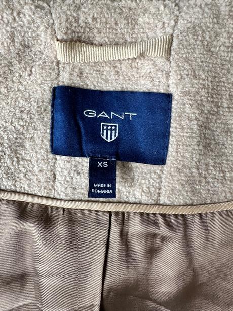 Gant športovo-elegantný vlnený kabát, gant,xs
