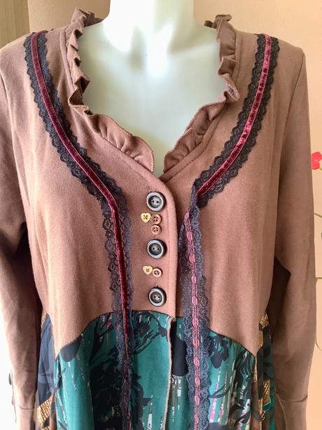 Kardigan 44/46 rainbow, 44