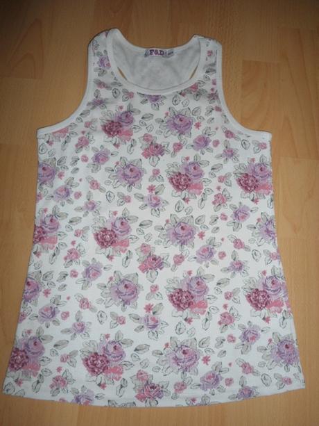 Kvetinkove tricko - tielko, s