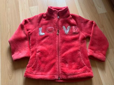 Chlpatá mikina - bundička, 104