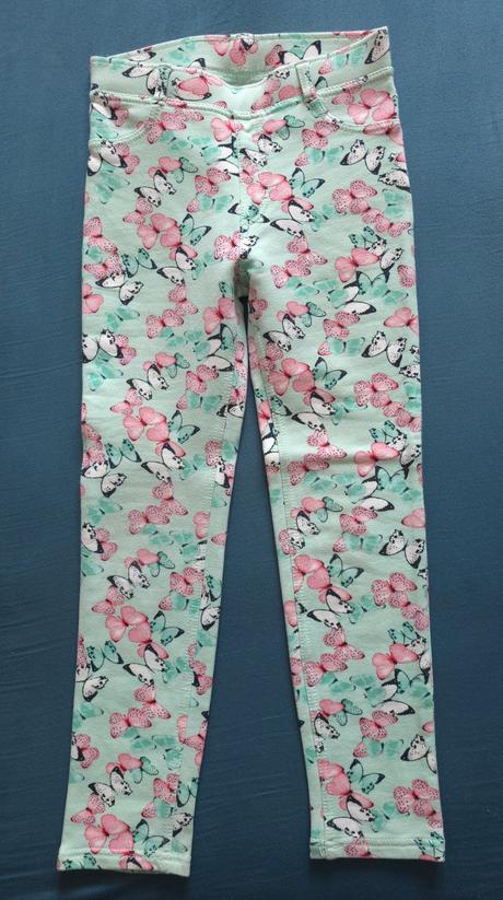 Predám  dievčenské džegíny zn. h&m, h&m,128