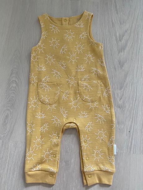 Detský set dupačky + body, primark,74