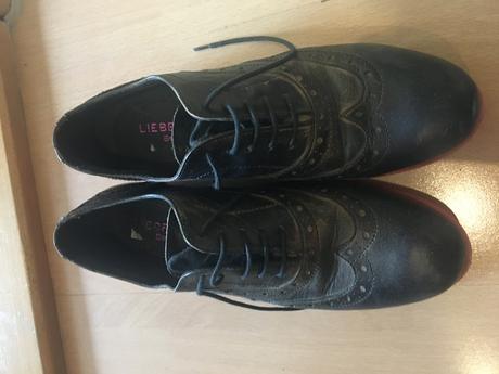 Kožené mokasíny oxfordky, 38