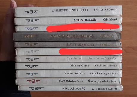 Básnické zbierky z edície kmp, 