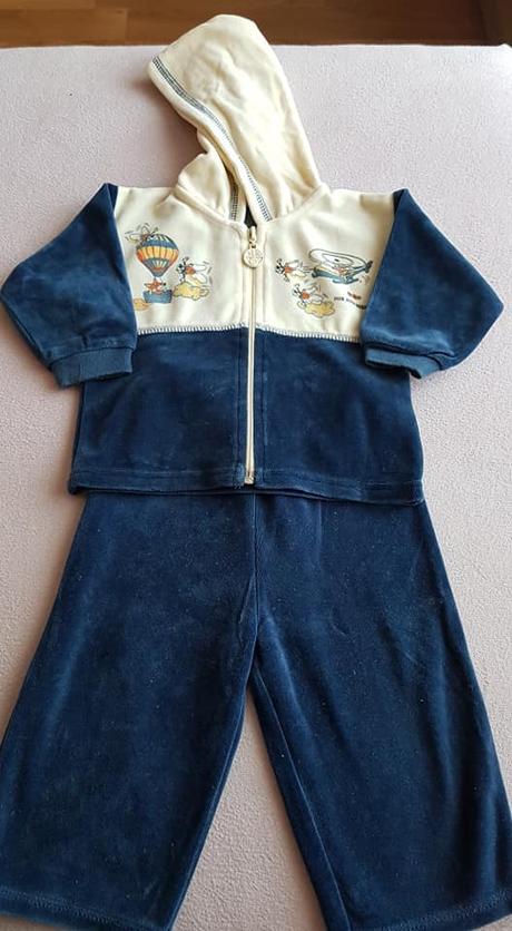 Zamatová tepláková súprava ferdo mravec č.80, 80