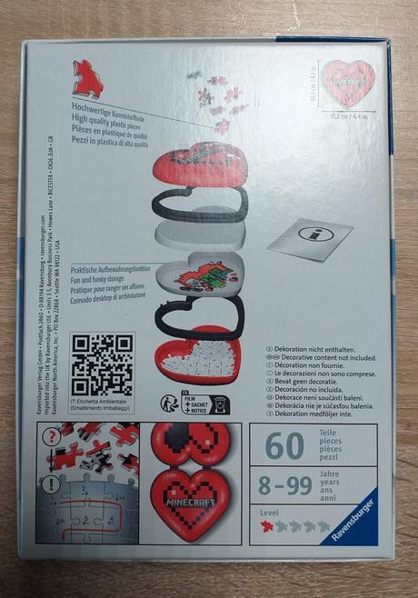 3d puzzle minecraft, 