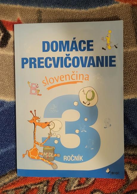 Domáce precvičovanie slovenčina 3.ročník zš, 