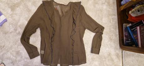 Luxusná blúzka s volánmi custommade, 36 / s