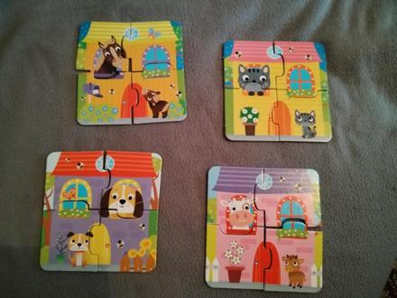 4 puzzle pre najmenších,