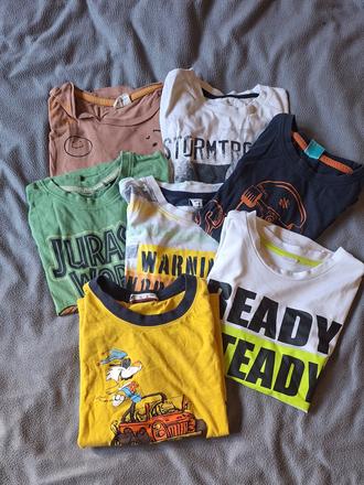 Tričká krátky rukáv, 128