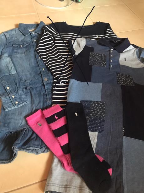 Patworkové šaty, ralph lauren,152