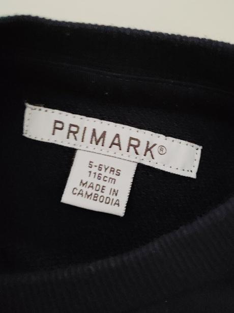 Mikinka, primark,116