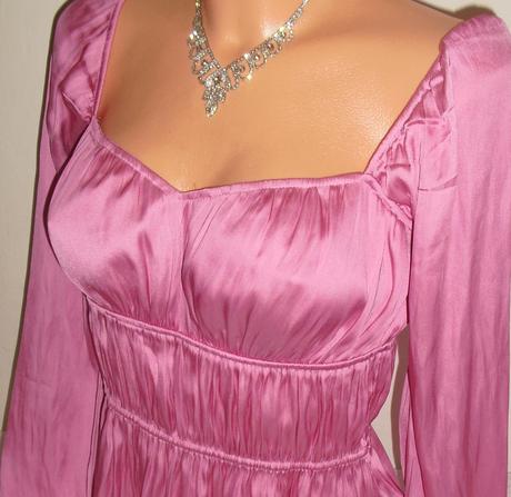 Luxusny satenovy babydoll topik, h&m,xs