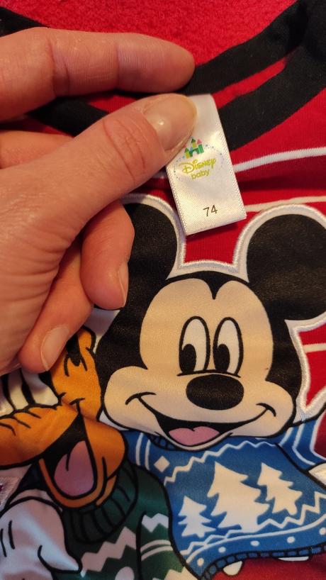 Zateplená súprava mickey mouse, disney,74