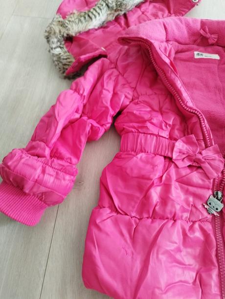 Zimná bundička, h&m,104