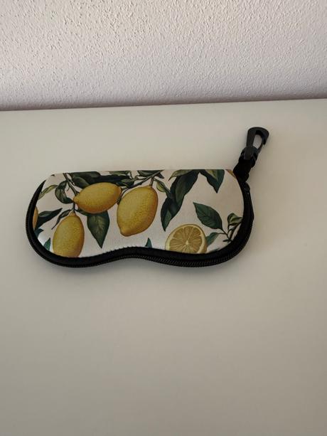 Citrónové púzdro na okuliare, 