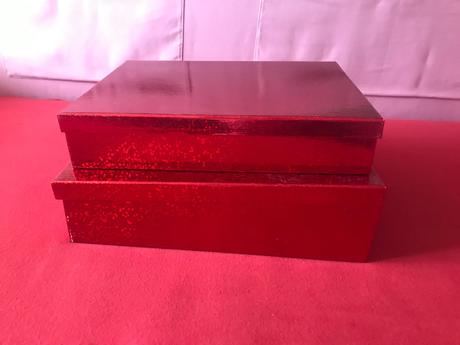 Krabicky darcekove, krasne, trblietave, 2 ks, 