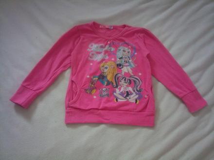 Pekna bavlnena mikinka monsters, 104