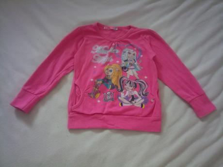 Pekna bavlnena mikinka monsters, 104