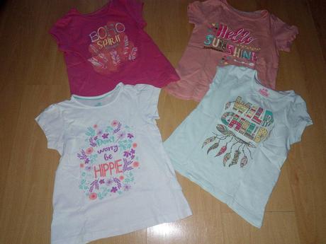 Letné vzorované 4tričenká-1cena, lupilu,104