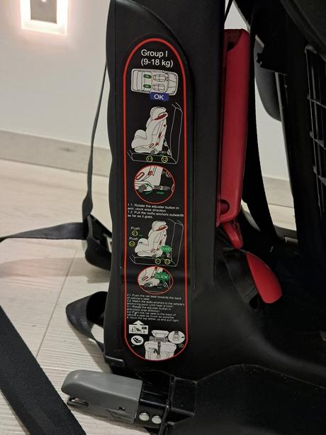 Autosedačka s isofixom do 36 kg, petite&mars