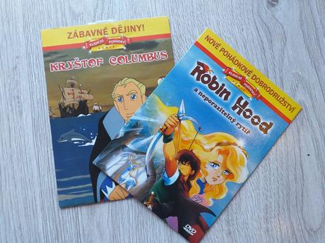 2 dvd krištof kolmbus a robin hood,