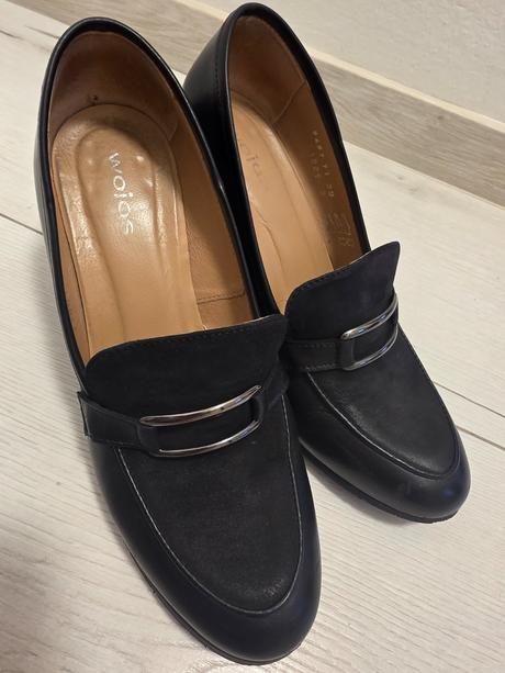 Pohodlné prechodné kožené topánky wojas, wojas,39