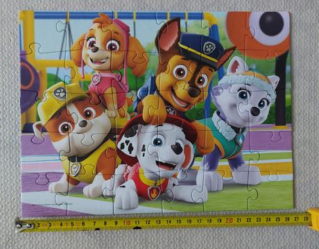 Puzzle labková patrila 30ks trefl, 