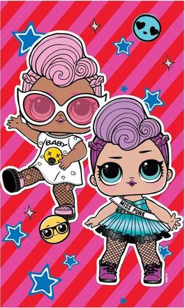 Detský uterák 30x50 lol - skladom, car-13,