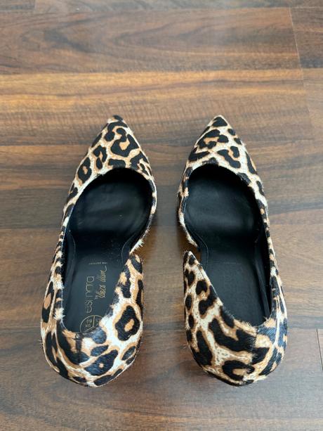Dámske leopardie lodičky, 40