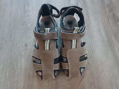 Kožené sandálky, bama,30