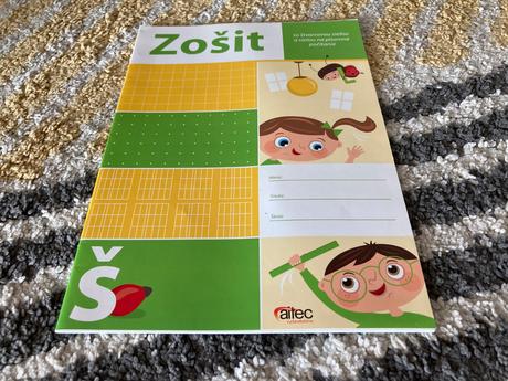 Zošit š- zošit s pracovnými listami na matematiku, 